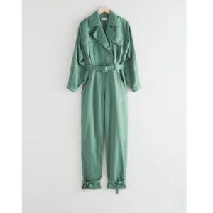 And otherstories belted jumpsuit